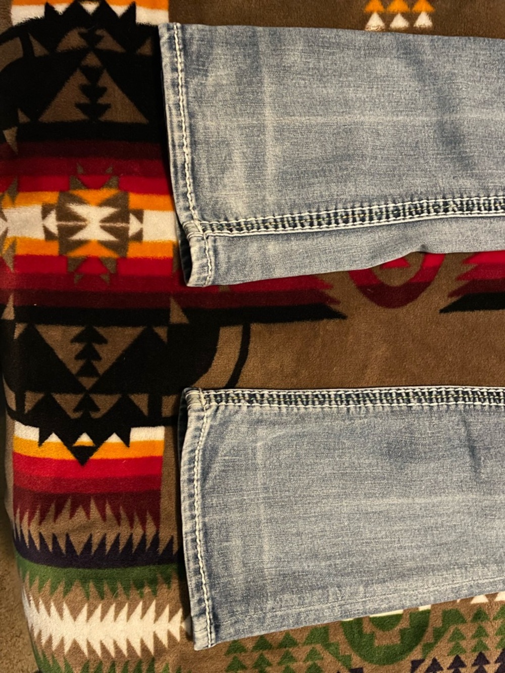Rock Revival Light Blue Flare Jeans - Picture 8 of 8
